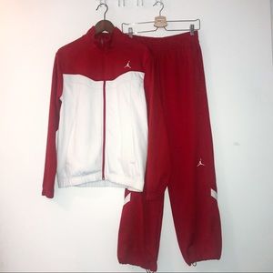 NIKE JORDAN BASKETBALL TRACK SUIT JACKET + PANTS